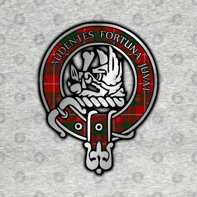 Clan MacKinnon Tartan Crest by Taylor'd Designs